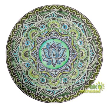 Dekoratívna samolepka - Mandala - Lotosový kvet